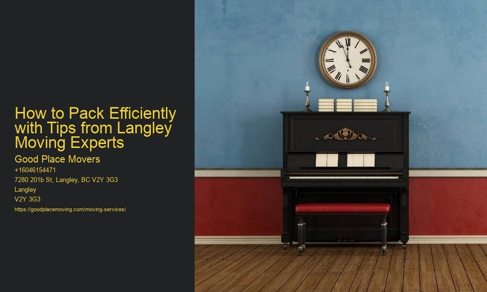 How to Pack Efficiently with Tips from Langley Moving Experts
