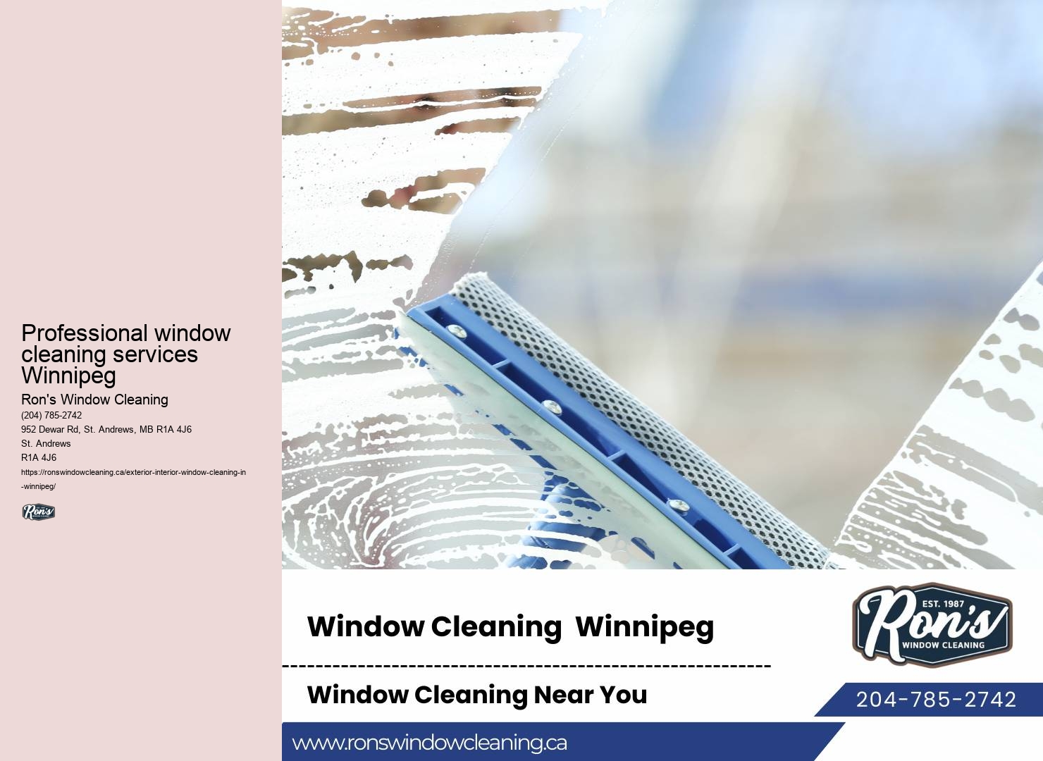 Skylight maintenance Winnipeg