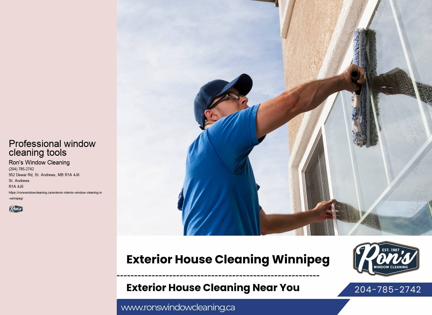 Pressure washing Winnipeg