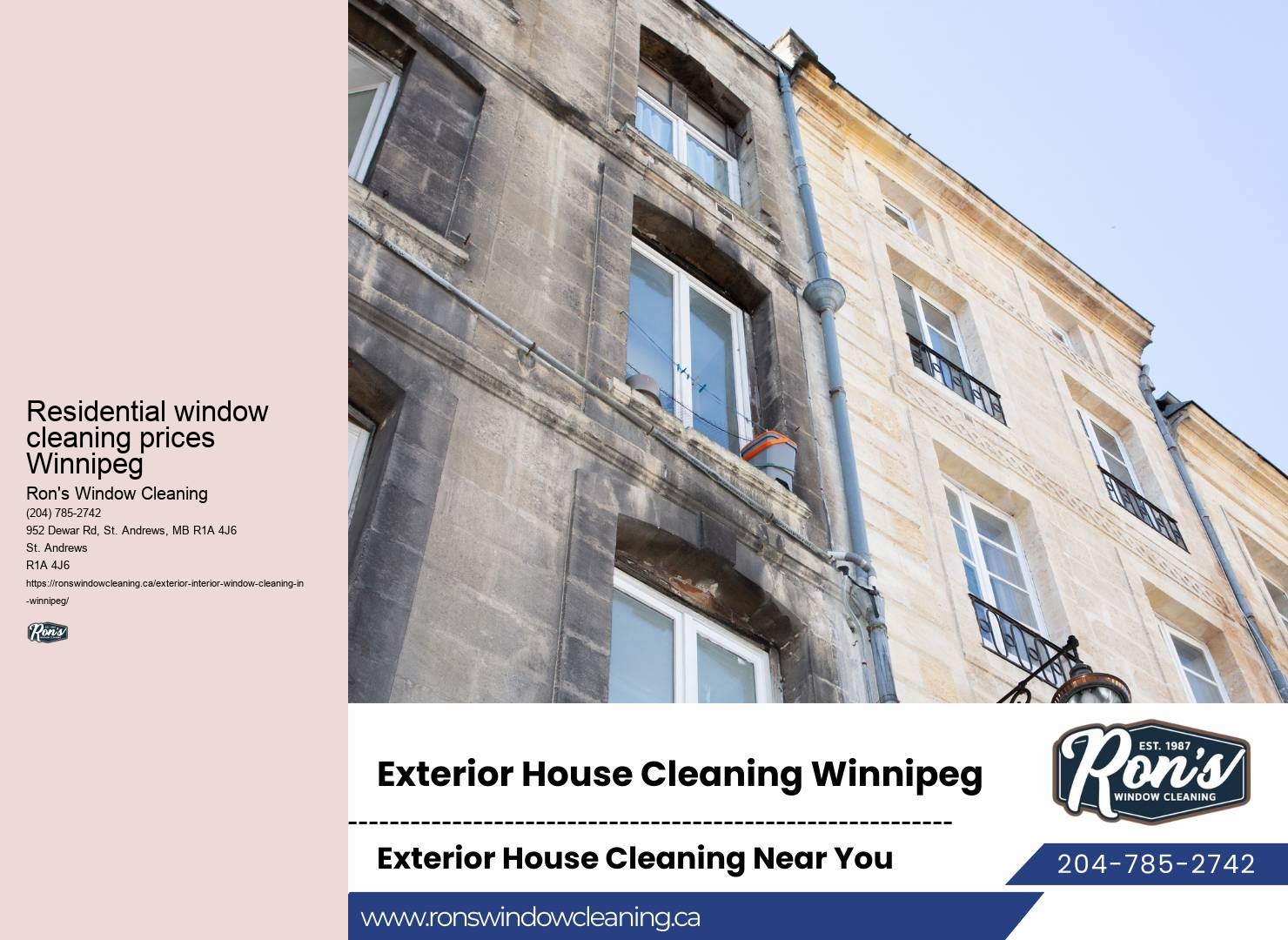 Best window washers Winnipeg