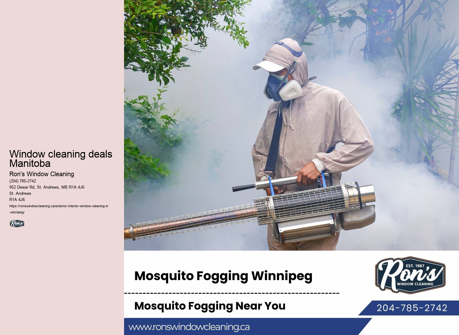 Winnipeg window cleaning discounts