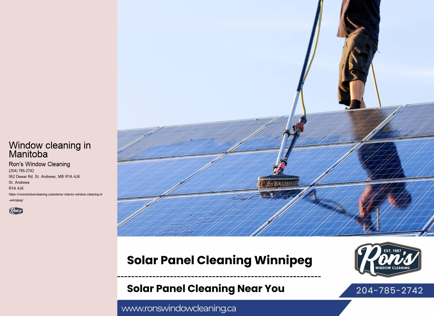 Skylight maintenance packages
