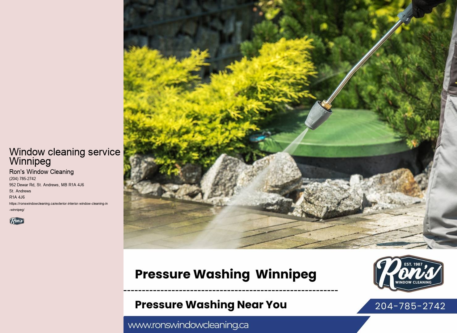Window cleaning supplies MB
