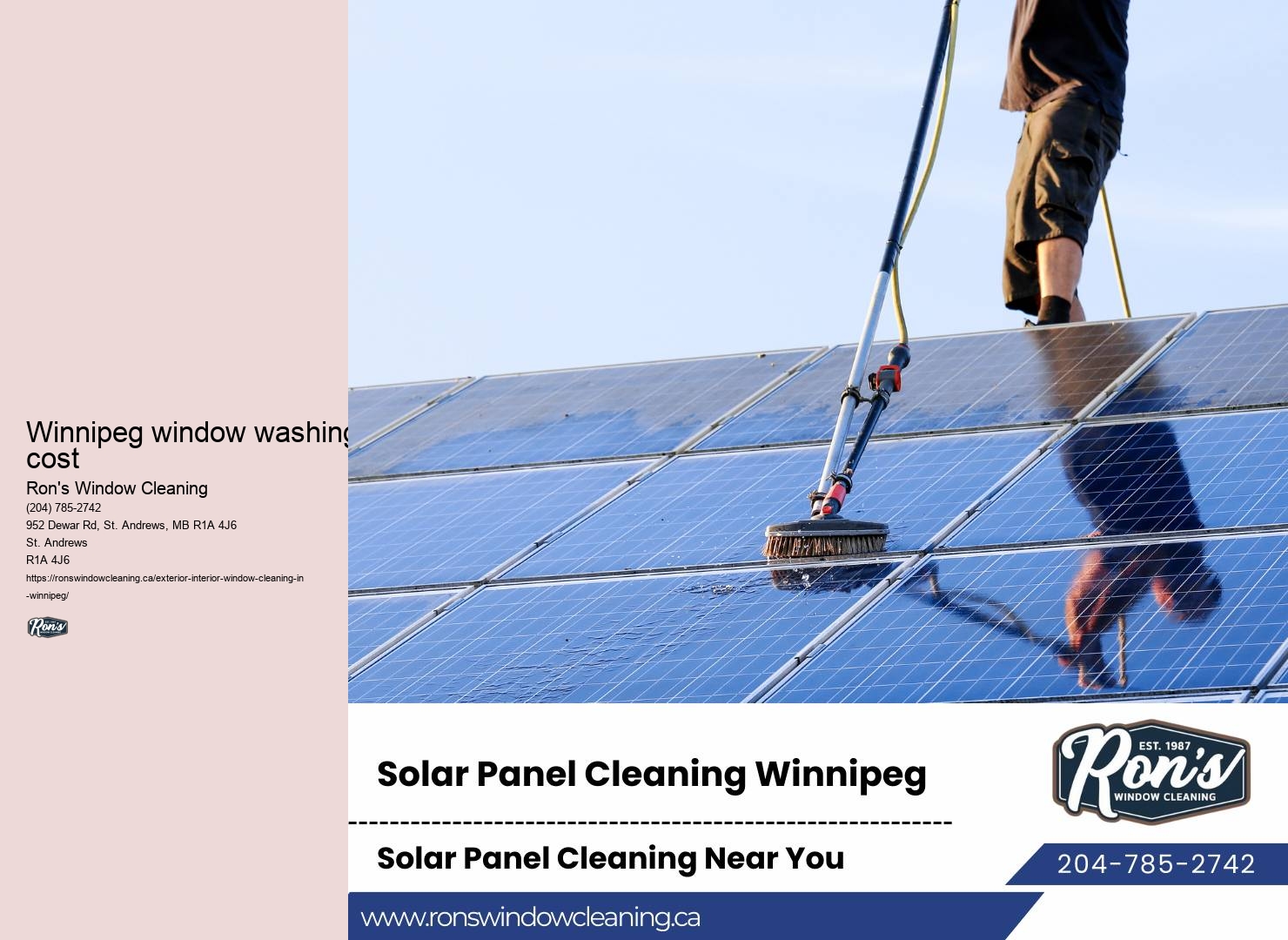 Gutter cleaning offers Winnipeg